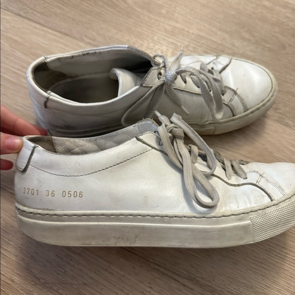 Common Projects Shoes - Common projects Women Achilles Leather Low-Top